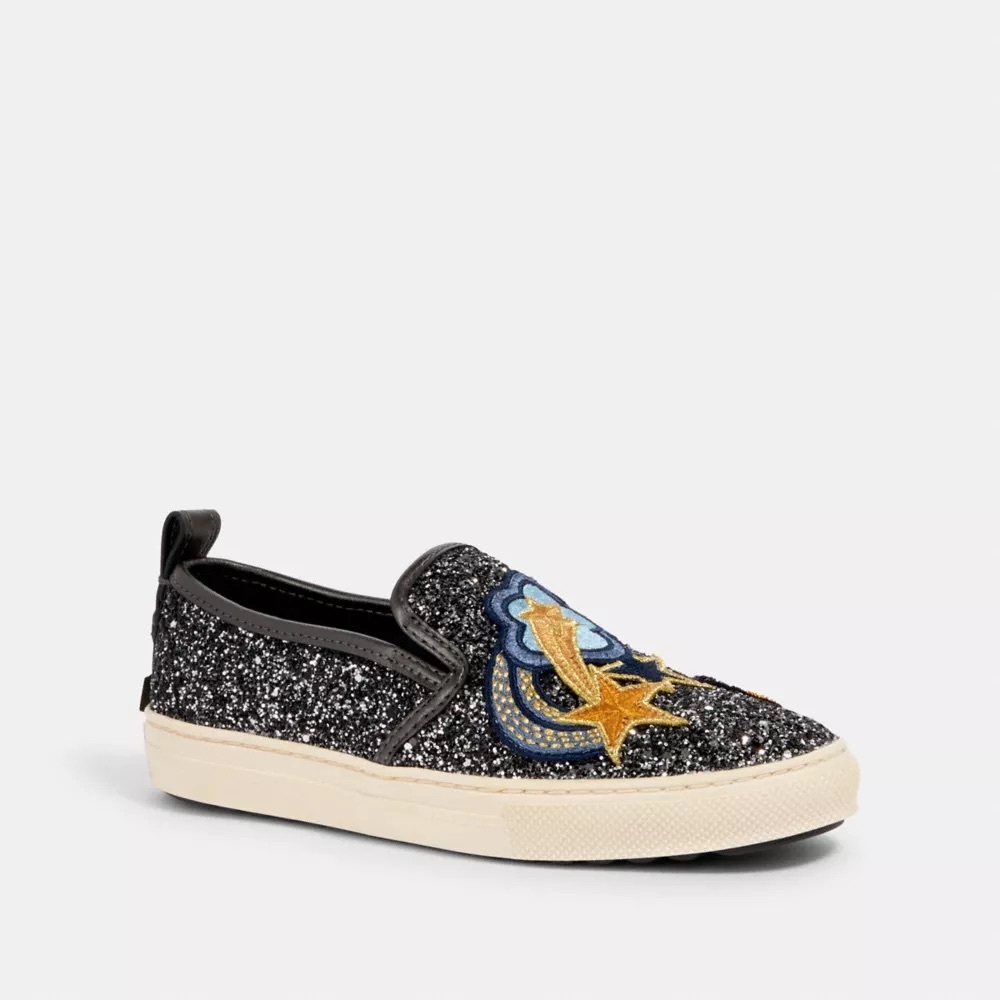 Coach slip on shooting star sneakers